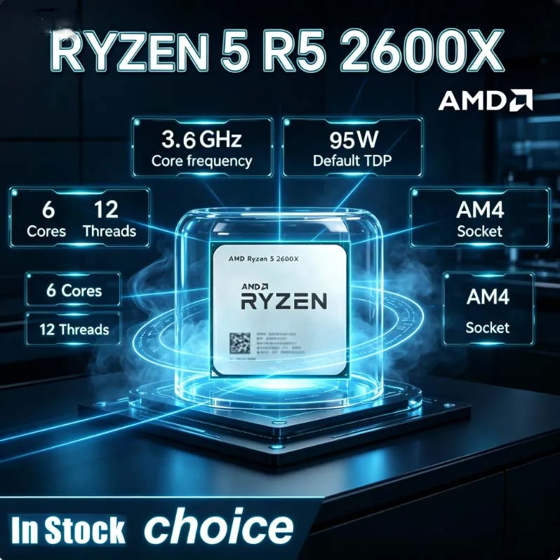 Amd Cpu Ryzen 5 - Prosesor Gaming AMD Ryzen 5 2600X