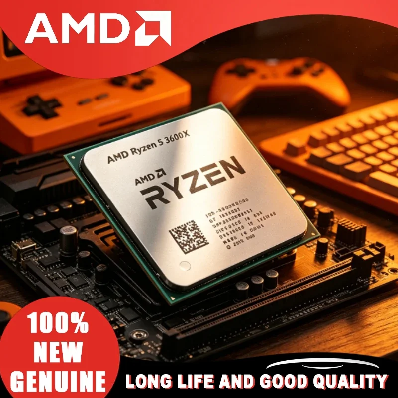 Amd Cpu Ryzen 5 - AMD Ryzen 5 3600X 100% Baru