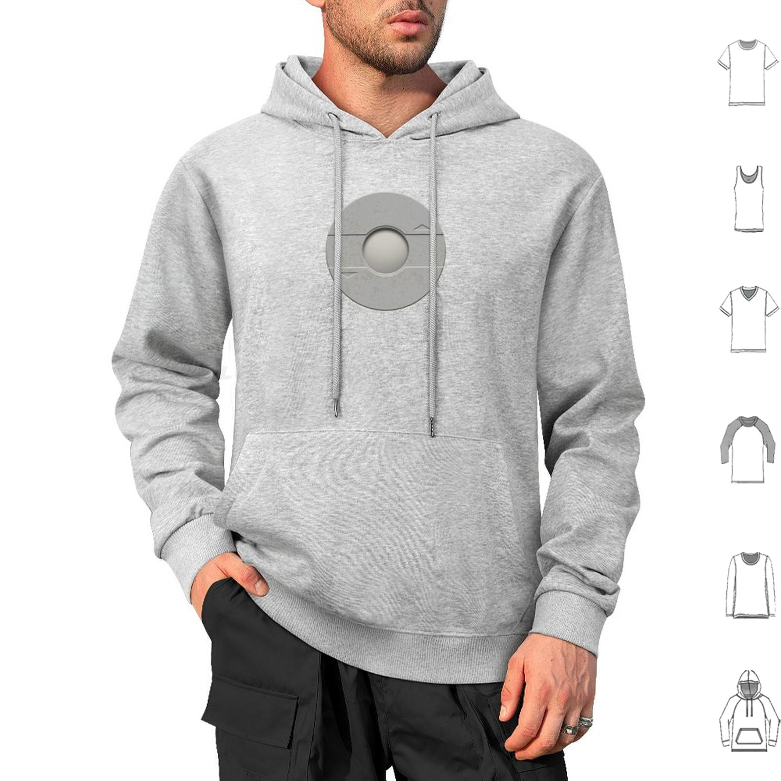 Information Technology Officer - Mouse Ball Hoodie Katun Lengan Panjang