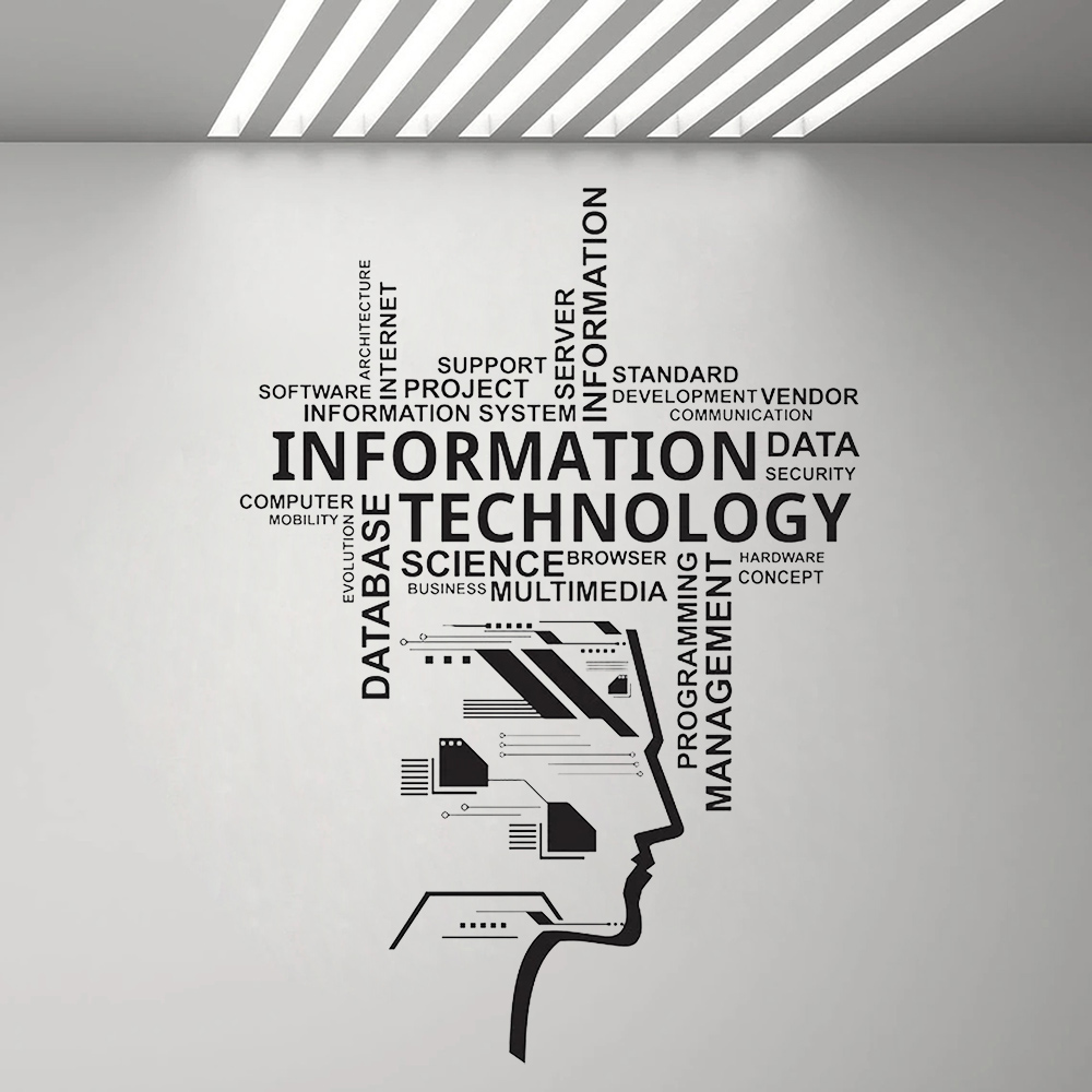 Information Technology Officer - Teknologi Informasi Stiker Dinding Vinyl Teknologi