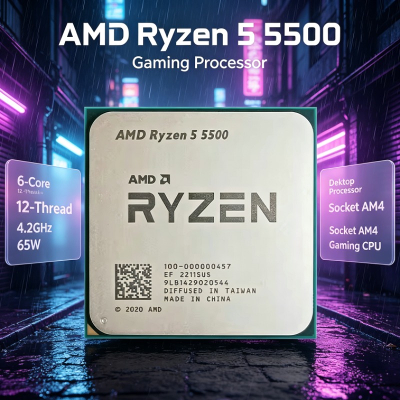 Prosesor AMD Ryzen 5 5500 Enam - Amd Cpu Ryzen 5 ulasan dan harga