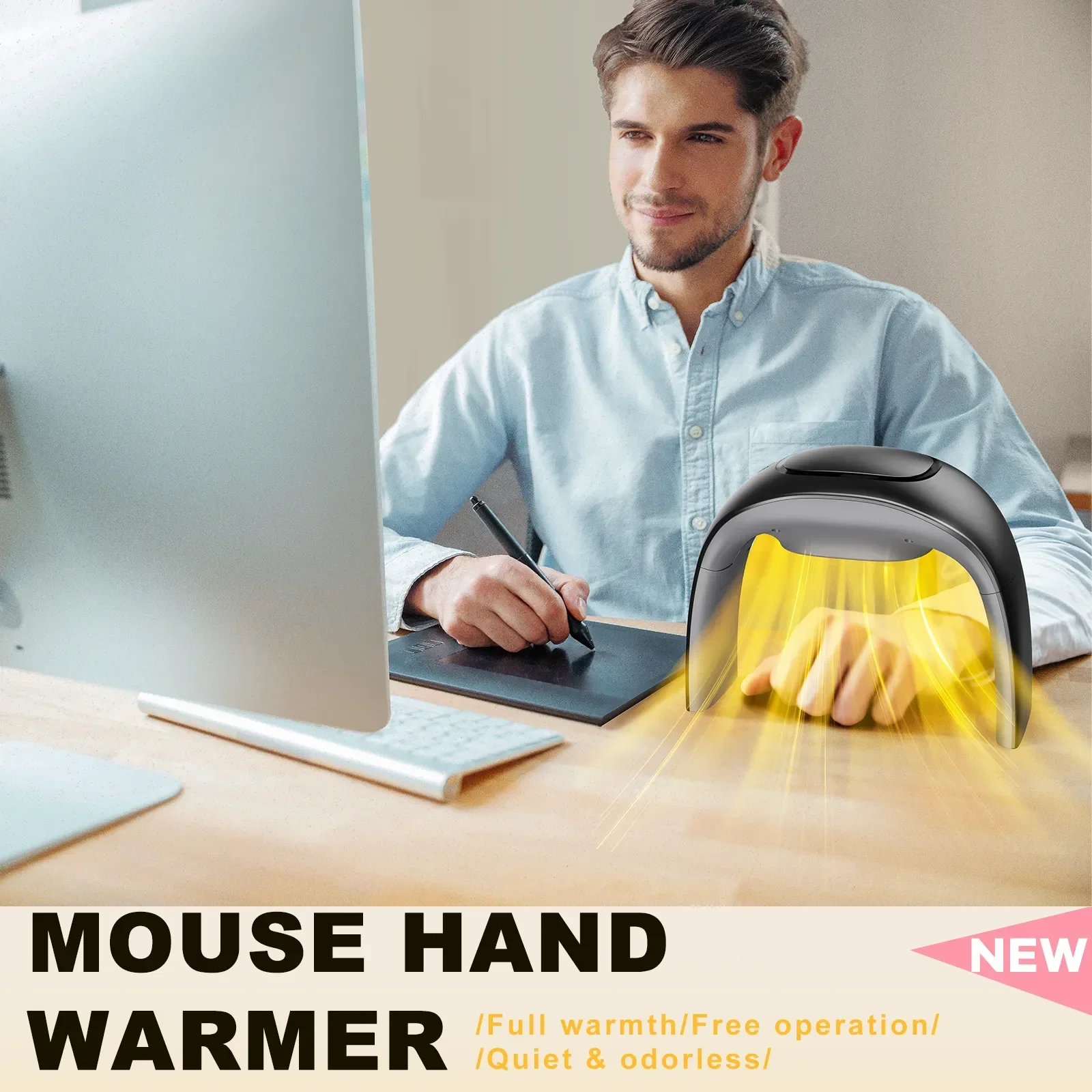Penghangat Tangan Portabel Ear - Office Tech Gear ulasan dan harga