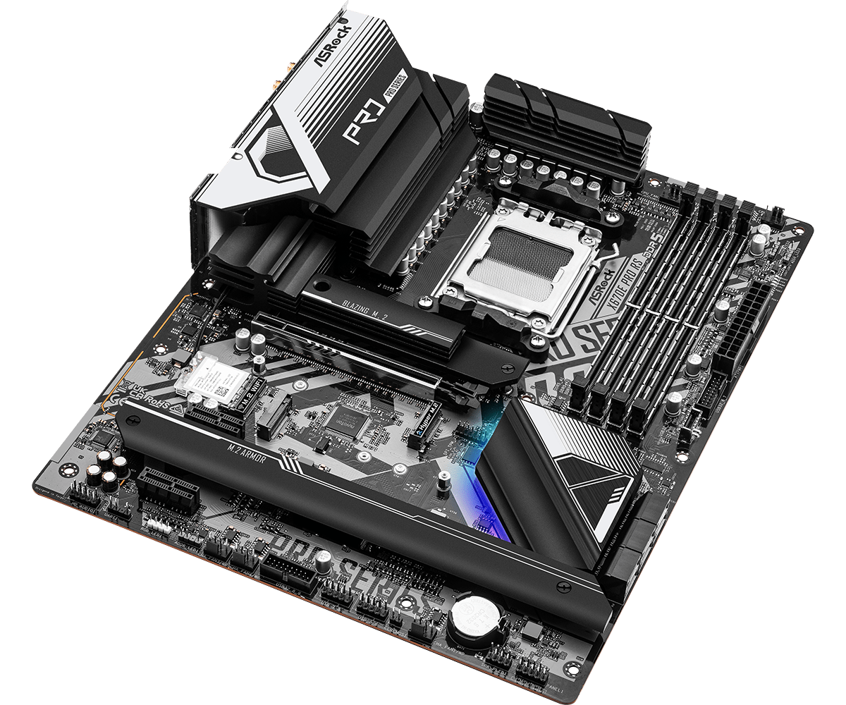 Motherboard ASROCK X670E Pro R - Amd Cpu Ryzen 9 ulasan dan harga