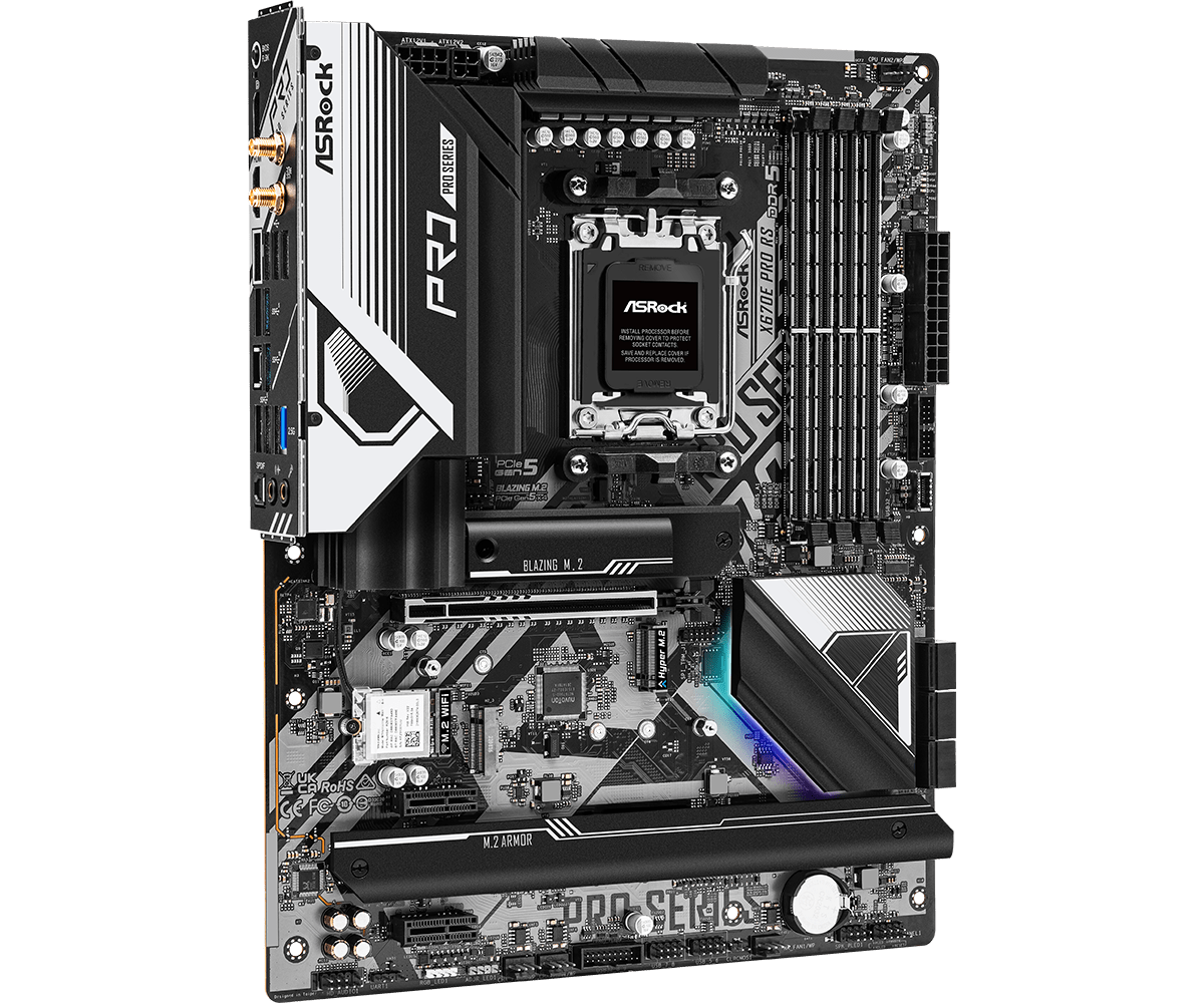 Motherboard ASROCK X670E Pro R - Amd Cpu Ryzen 9 ulasan dan harga