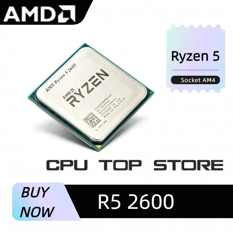 AMD Ryzen 5 2600 Chip CPU Desk - Amd Cpu Ryzen 5 ulasan dan harga
