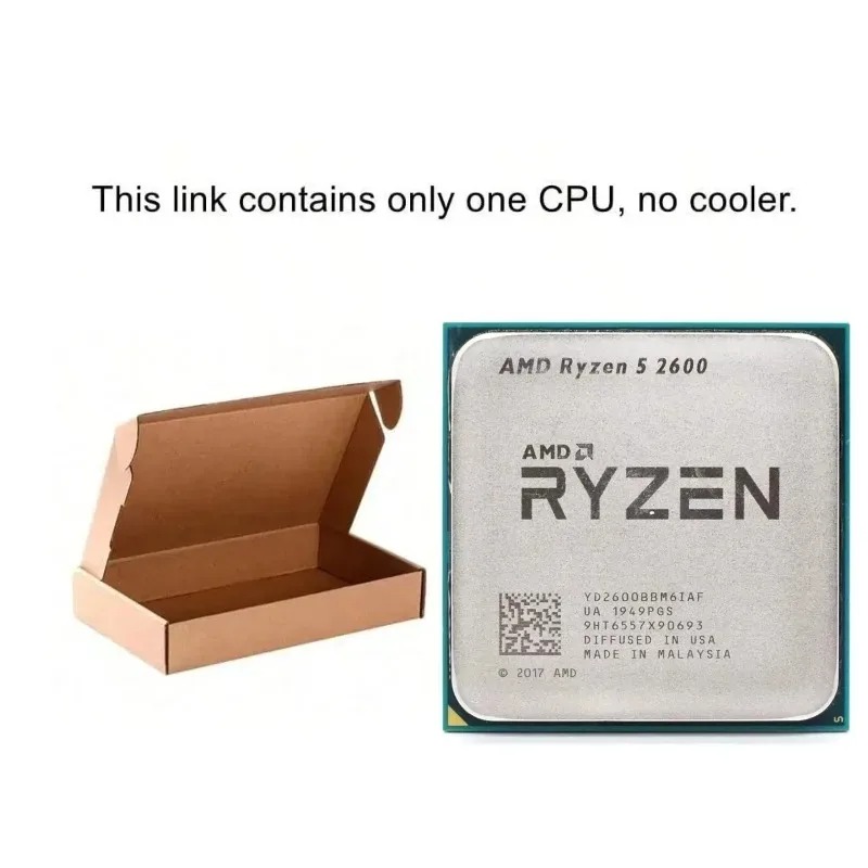 AMD Ryzen 5 2600 Chip CPU Desk - Amd Cpu Ryzen 5 ulasan dan harga