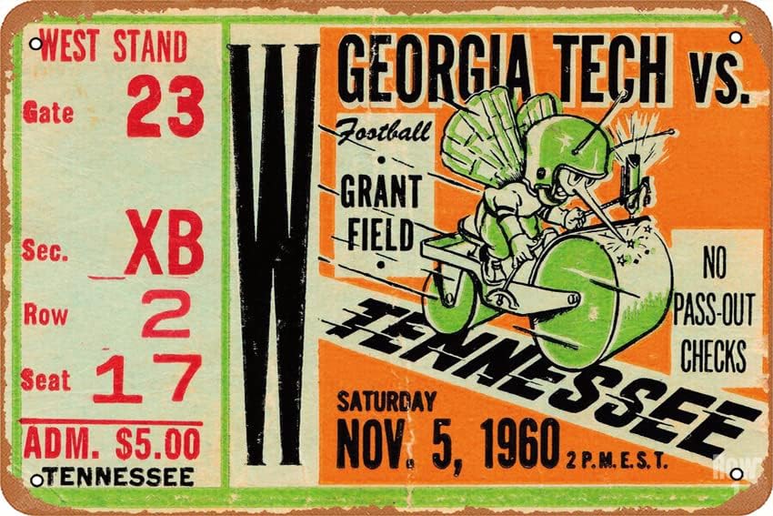Poster GEORGIA TECH VS. TENNES - Tech Office Wall ulasan dan harga