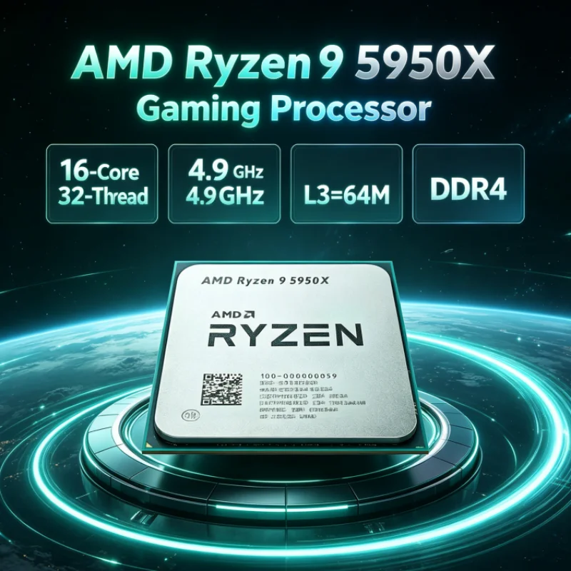 AMD Ryzen 9 5950X CPU Gaming t - Amd Cpu Ryzen 9 ulasan dan harga
