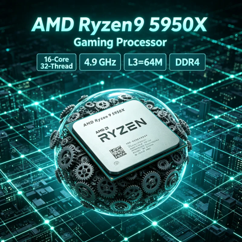 AMD Ryzen 9 5950X CPU Gaming t - Amd Cpu Ryzen 9 ulasan dan harga