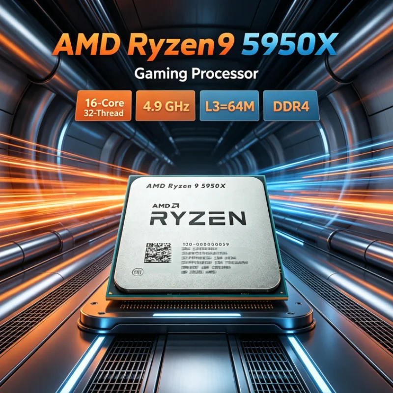 AMD Ryzen 9 5950X CPU Gaming t - Amd Cpu Ryzen 9 ulasan dan harga