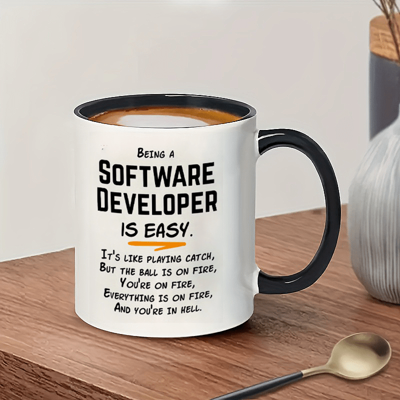 Mug Keramik 11oz dengan Humor  - The Office Tech ulasan dan harga