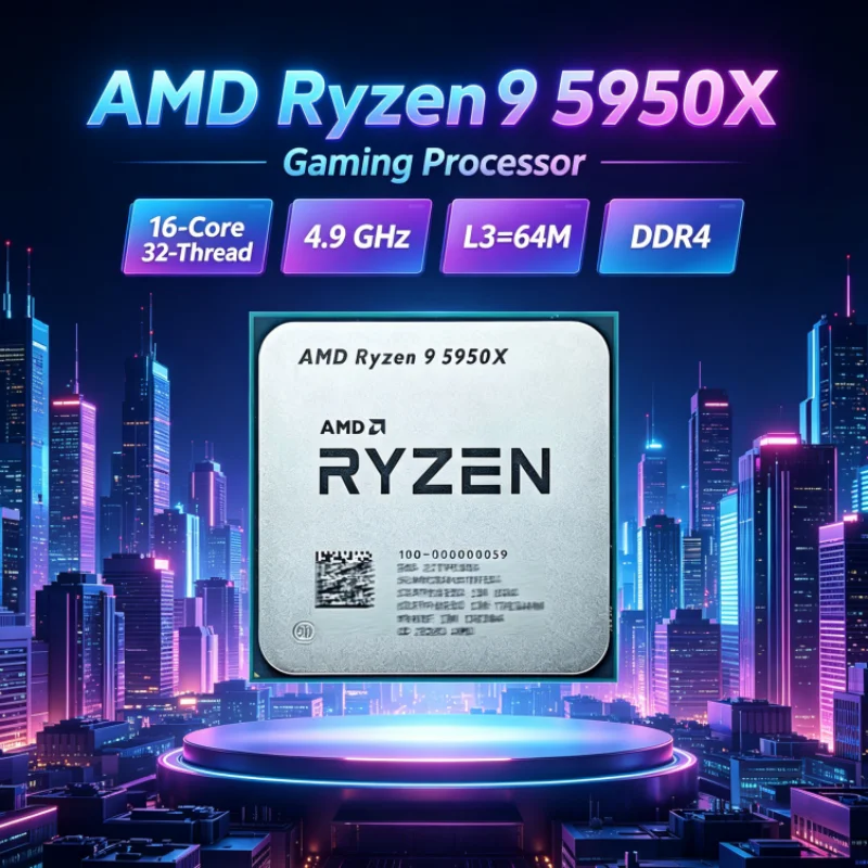 AMD Ryzen 9 5950X 105W CPU Gam - Amd Cpu Ryzen 9 ulasan dan harga