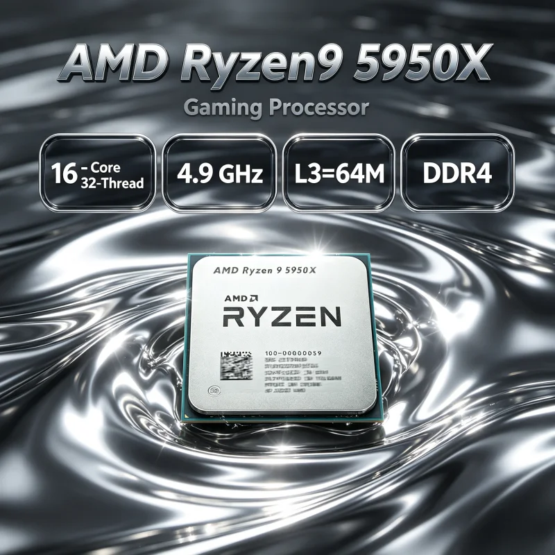 AMD Ryzen 9 5950X tanpa pendin - Amd Cpu Ryzen 9 ulasan dan harga