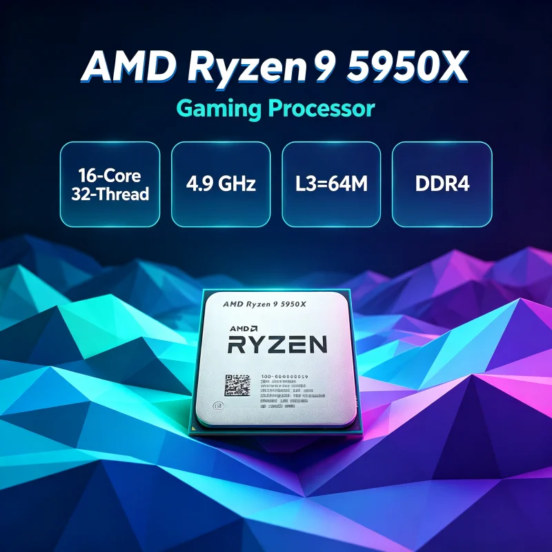 AMD Ryzen 9 5950X tanpa pendin - Amd Cpu Ryzen 9 ulasan dan harga