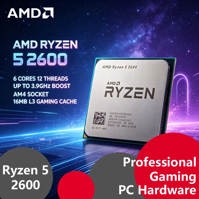 AMD Ryzen 5 2600 CPU Tray 6 Co - Amd Cpu Ryzen 5 ulasan dan harga